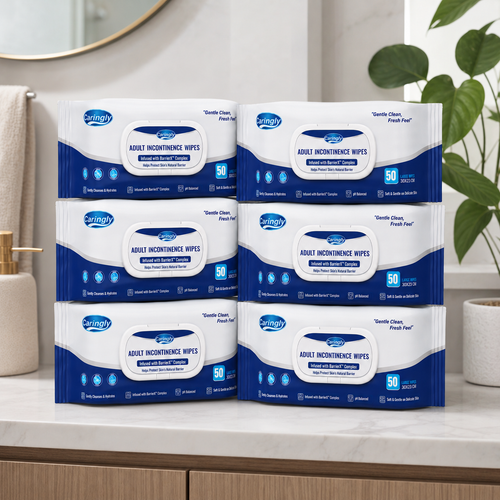 Caringly Adult Incontinence Wipes