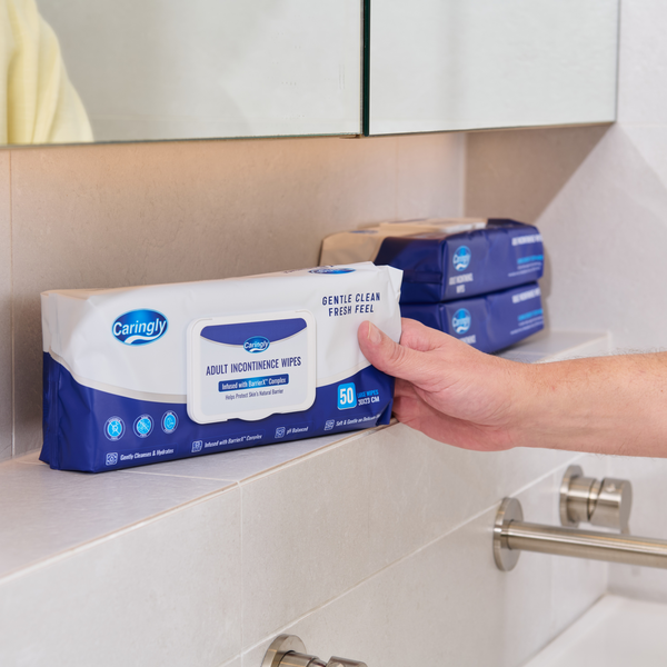 Caringly Adult Incontinence Wipes