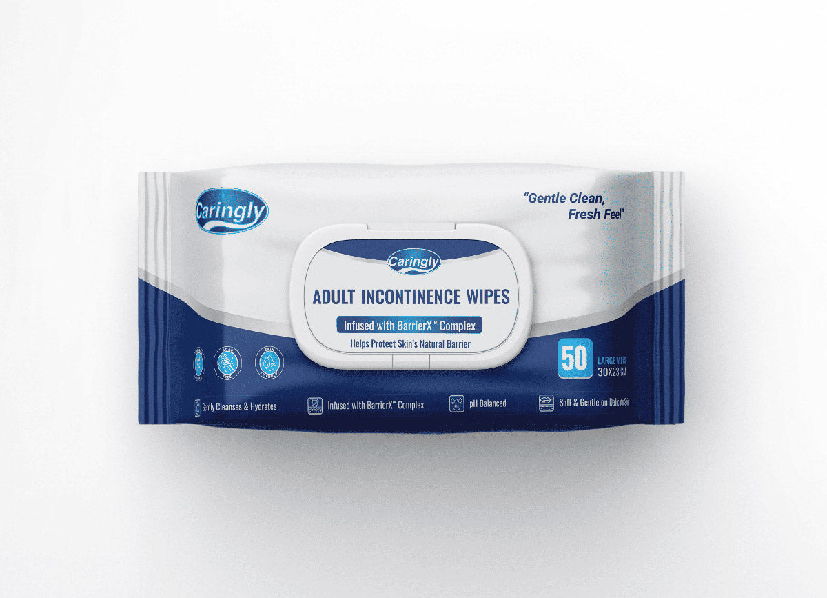 Caringly Adult Incontinence Wipes