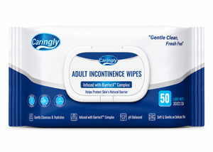 Caringly Adult Incontinence Wipes