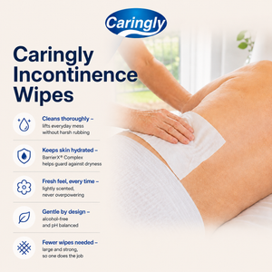 Caringly Adult Incontinence Wipes